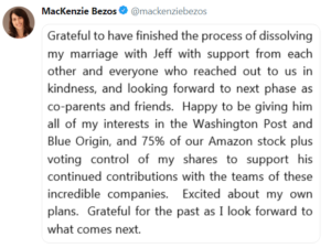 MacKenzie Bezos 