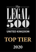 Legal 500 2020 - Top Tier